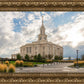 Payson Temple Golden Hour