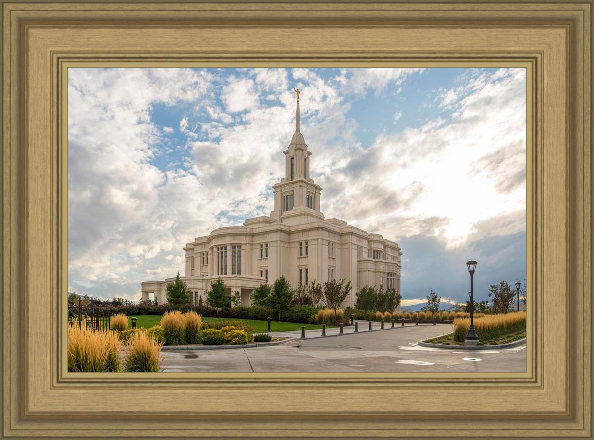 Payson Temple Golden Hour