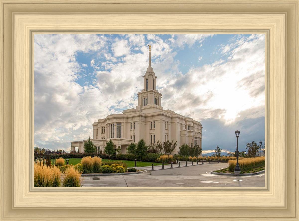 Payson Temple Golden Hour