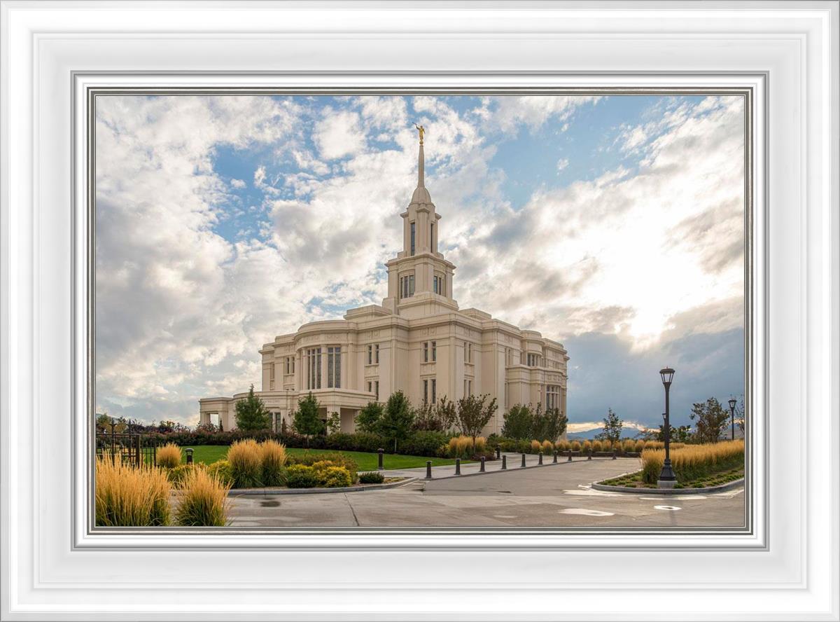Payson Temple Golden Hour