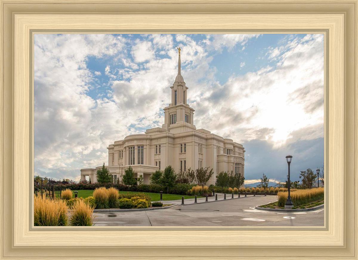 Payson Temple Golden Hour