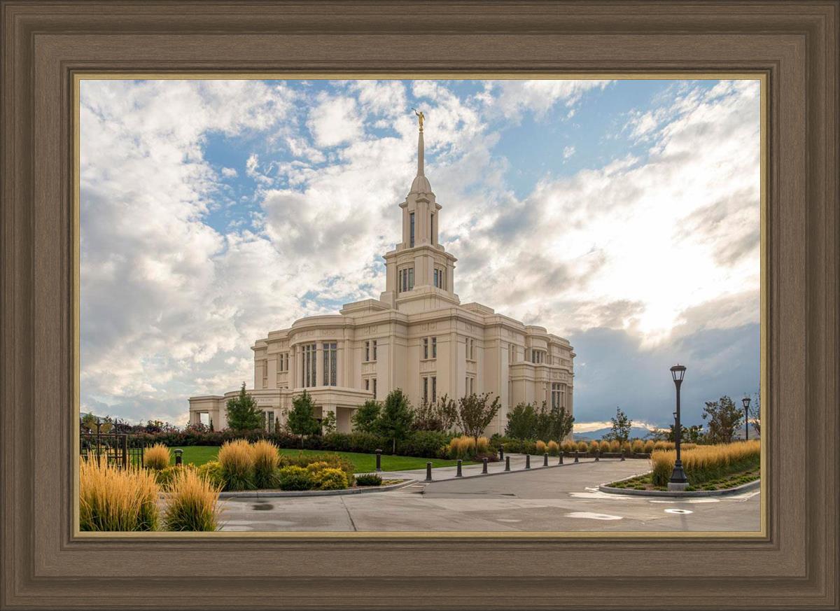 Payson Temple Golden Hour