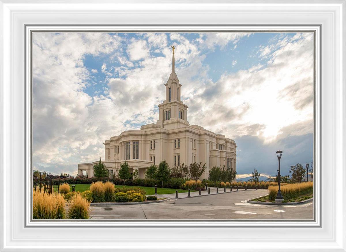 Payson Temple Golden Hour
