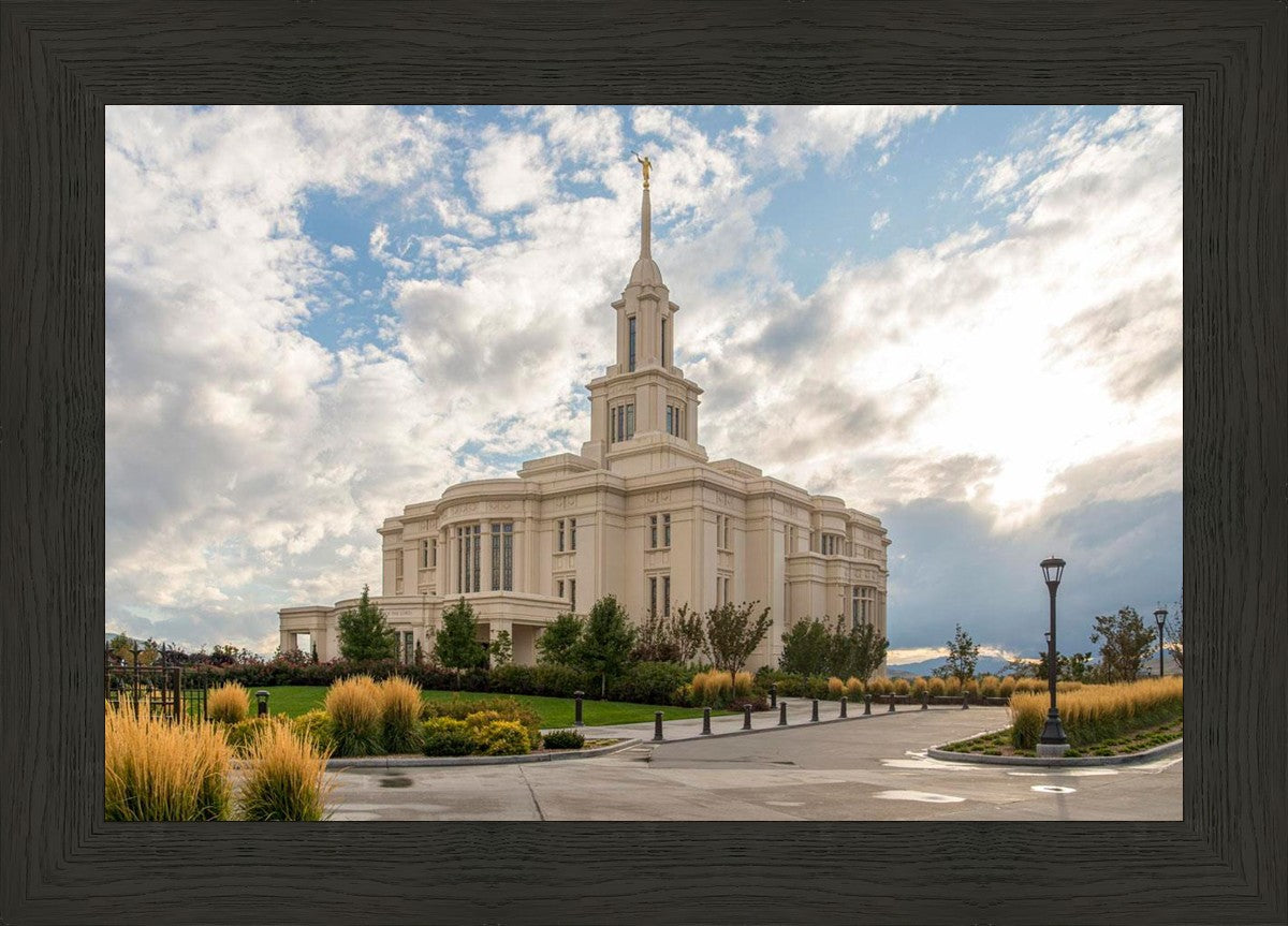 Payson Temple Golden Hour