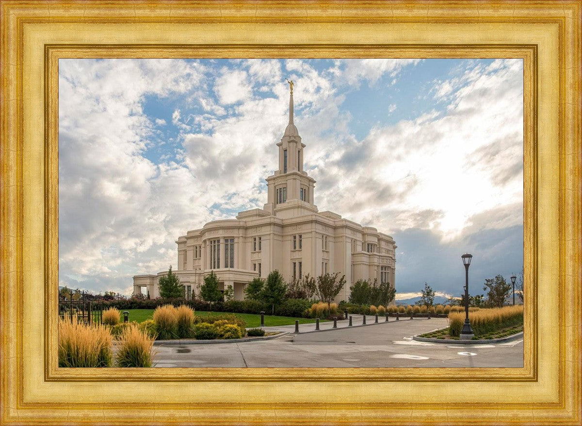 Payson Temple Golden Hour