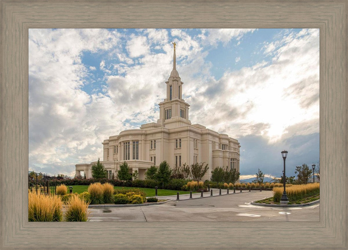 Payson Temple Golden Hour
