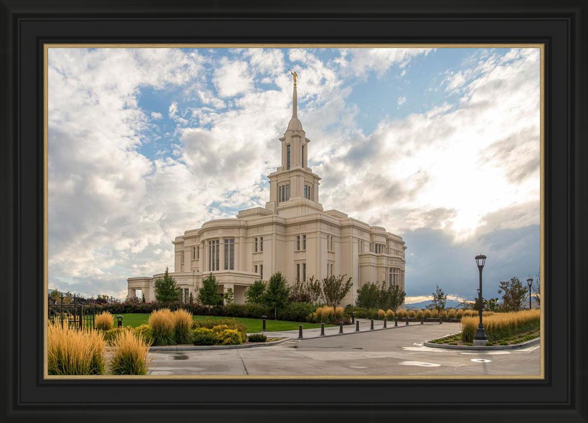 Payson Temple Golden Hour