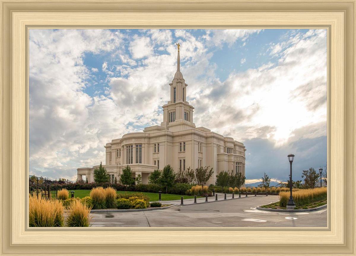 Payson Temple Golden Hour