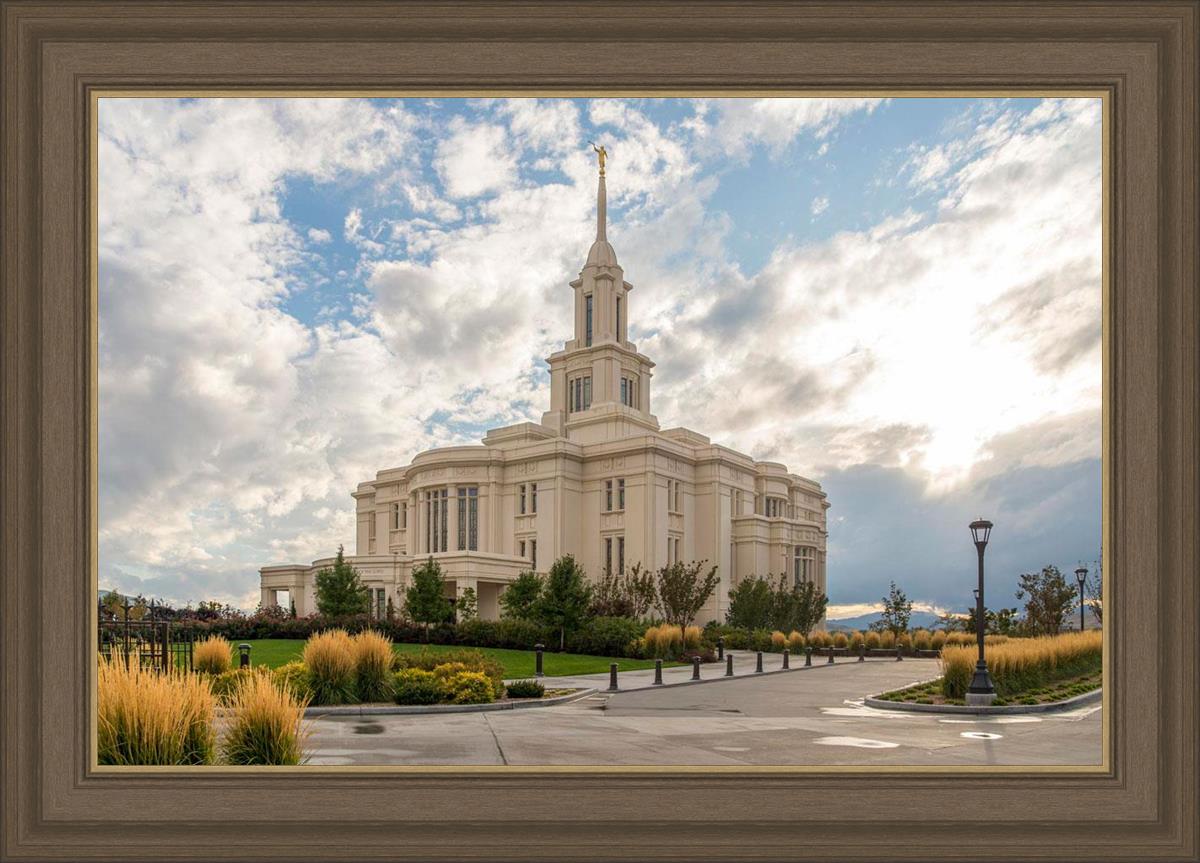Payson Temple Golden Hour