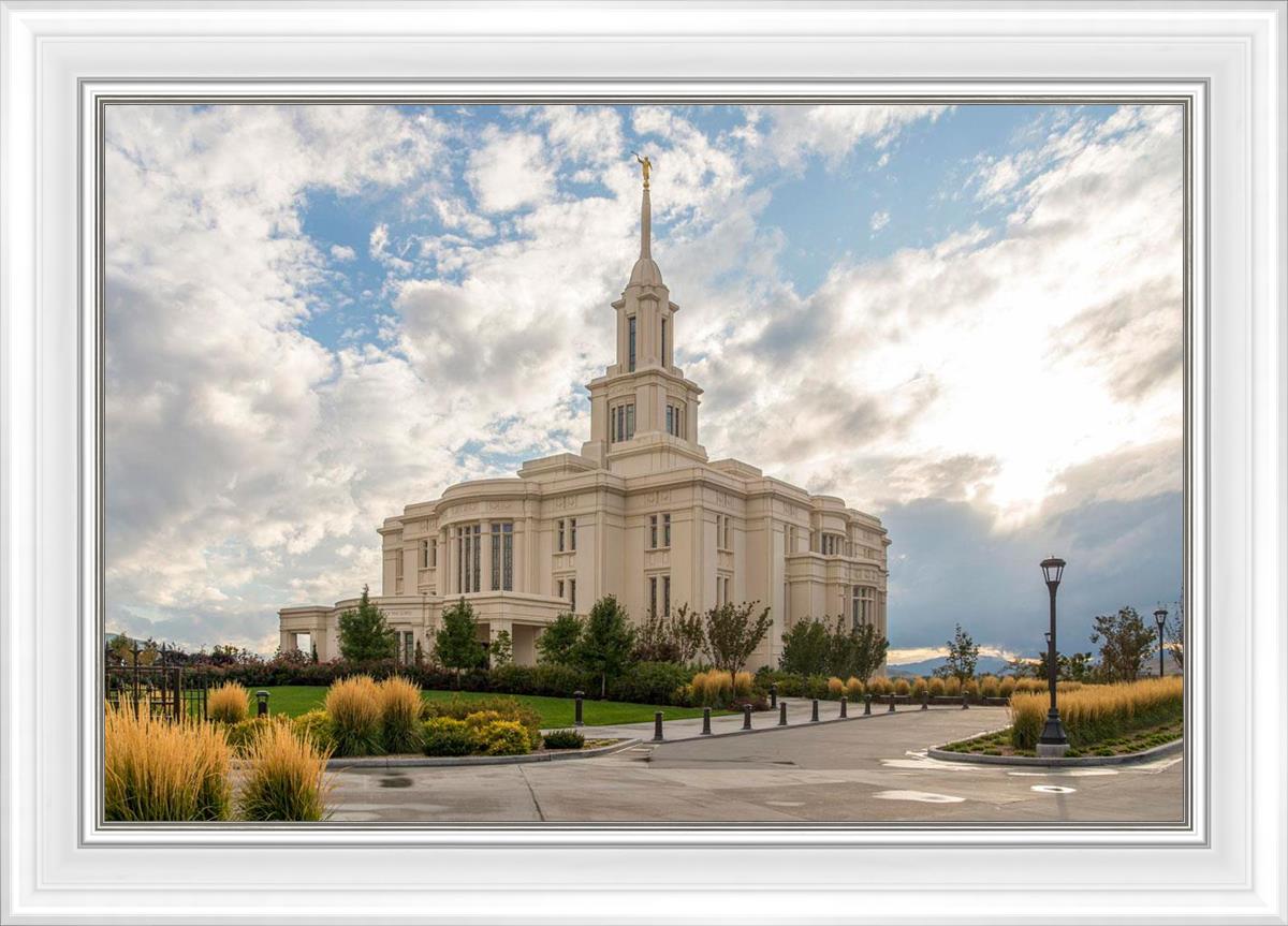 Payson Temple Golden Hour