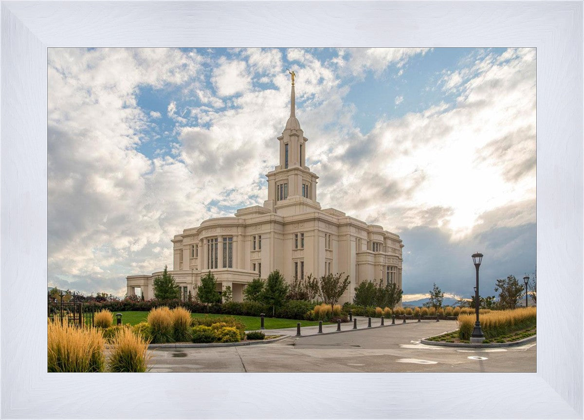Payson Temple Golden Hour