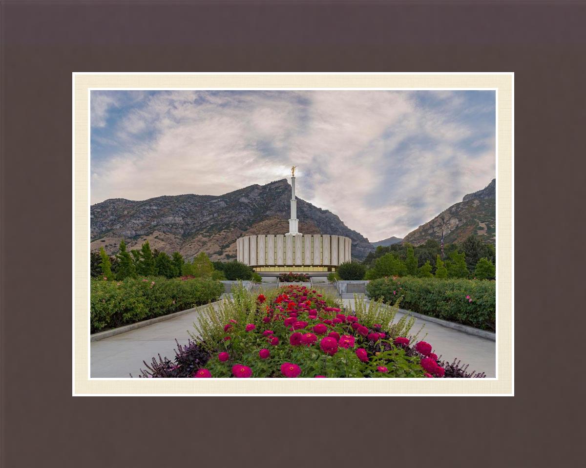 Provo Temple First Light