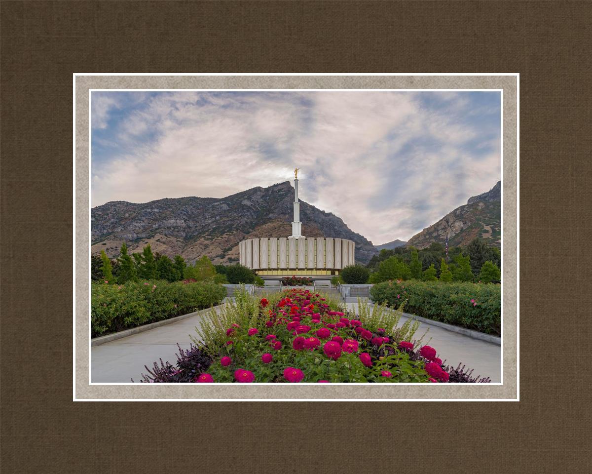 Provo Temple First Light