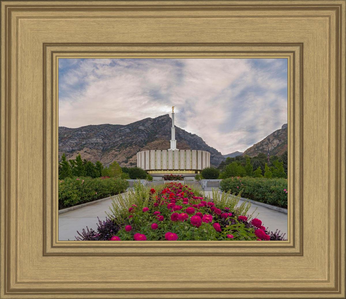 Provo Temple First Light