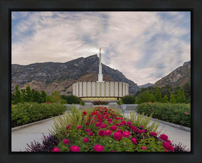 Provo Temple First Light