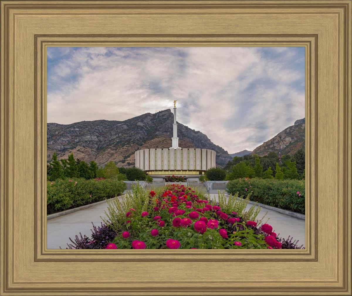 Provo Temple First Light