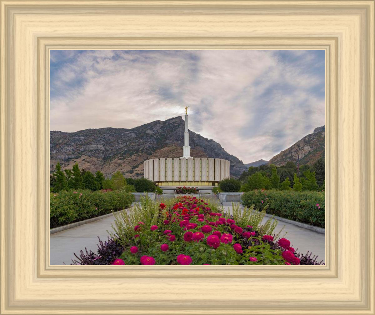 Provo Temple First Light