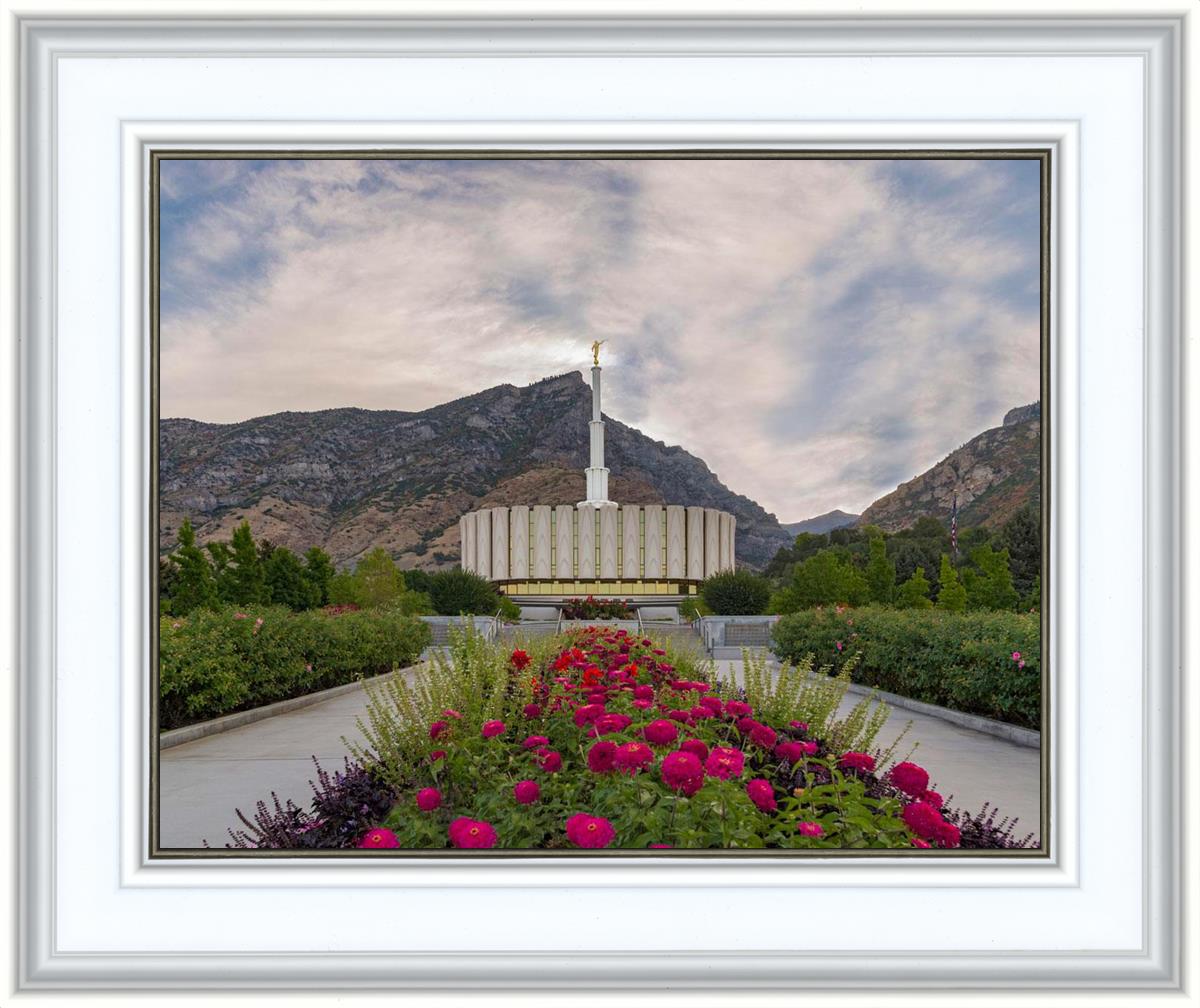 Provo Temple First Light