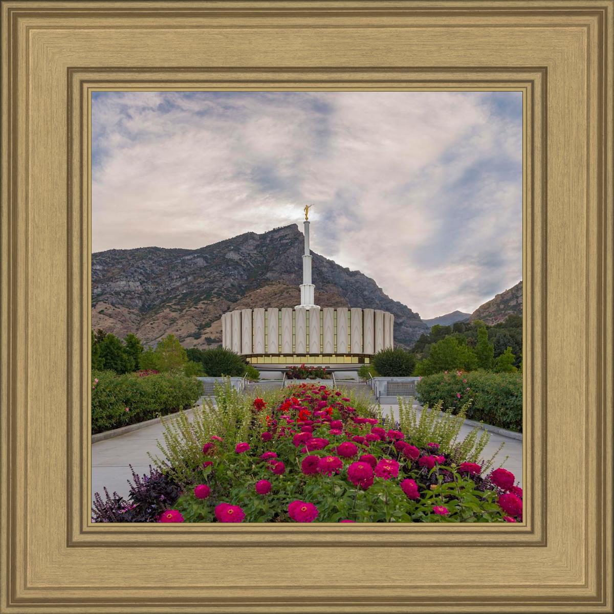 Provo Temple First Light