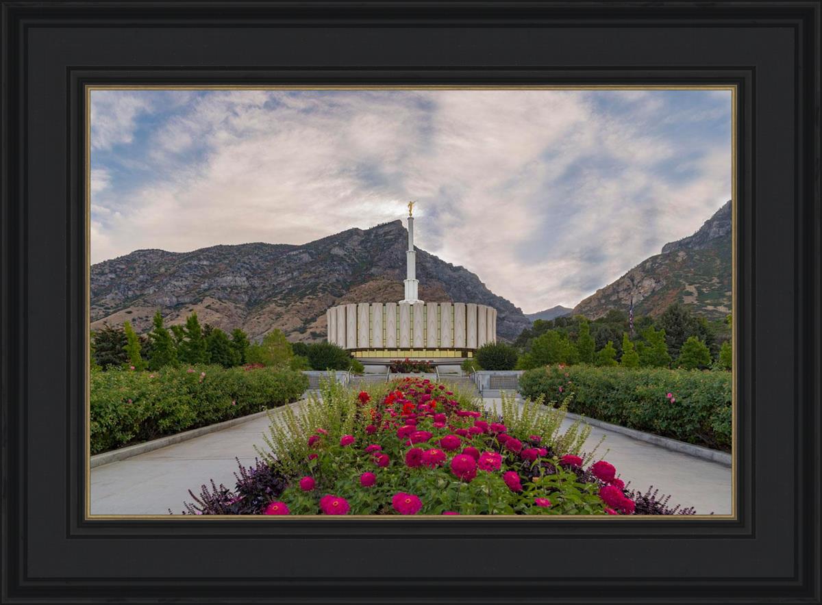 Provo Temple First Light