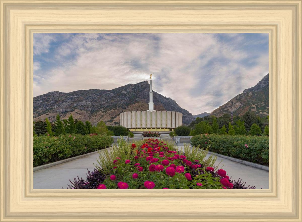 Provo Temple First Light