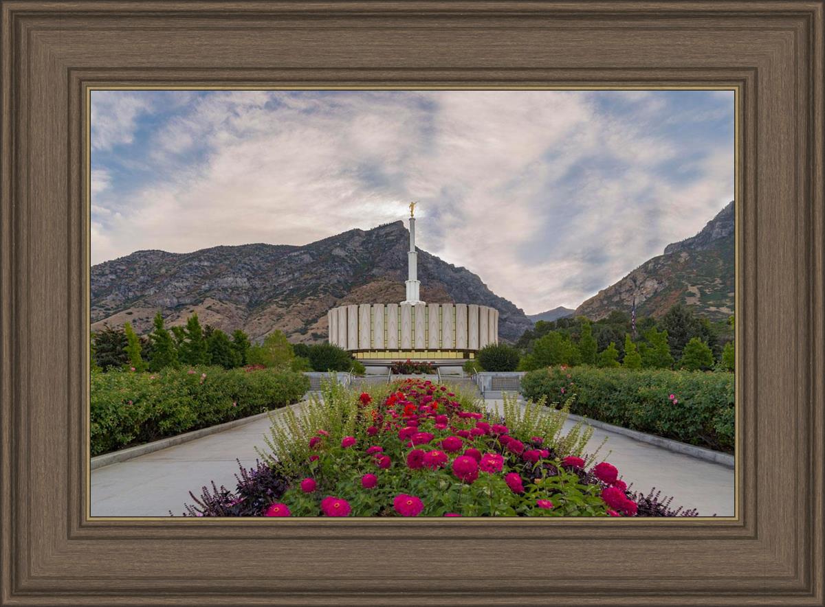Provo Temple First Light