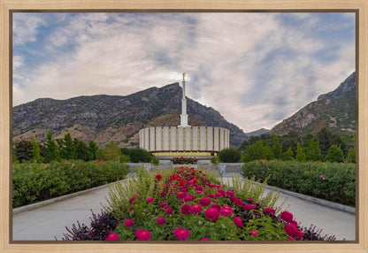 Provo Temple First Light