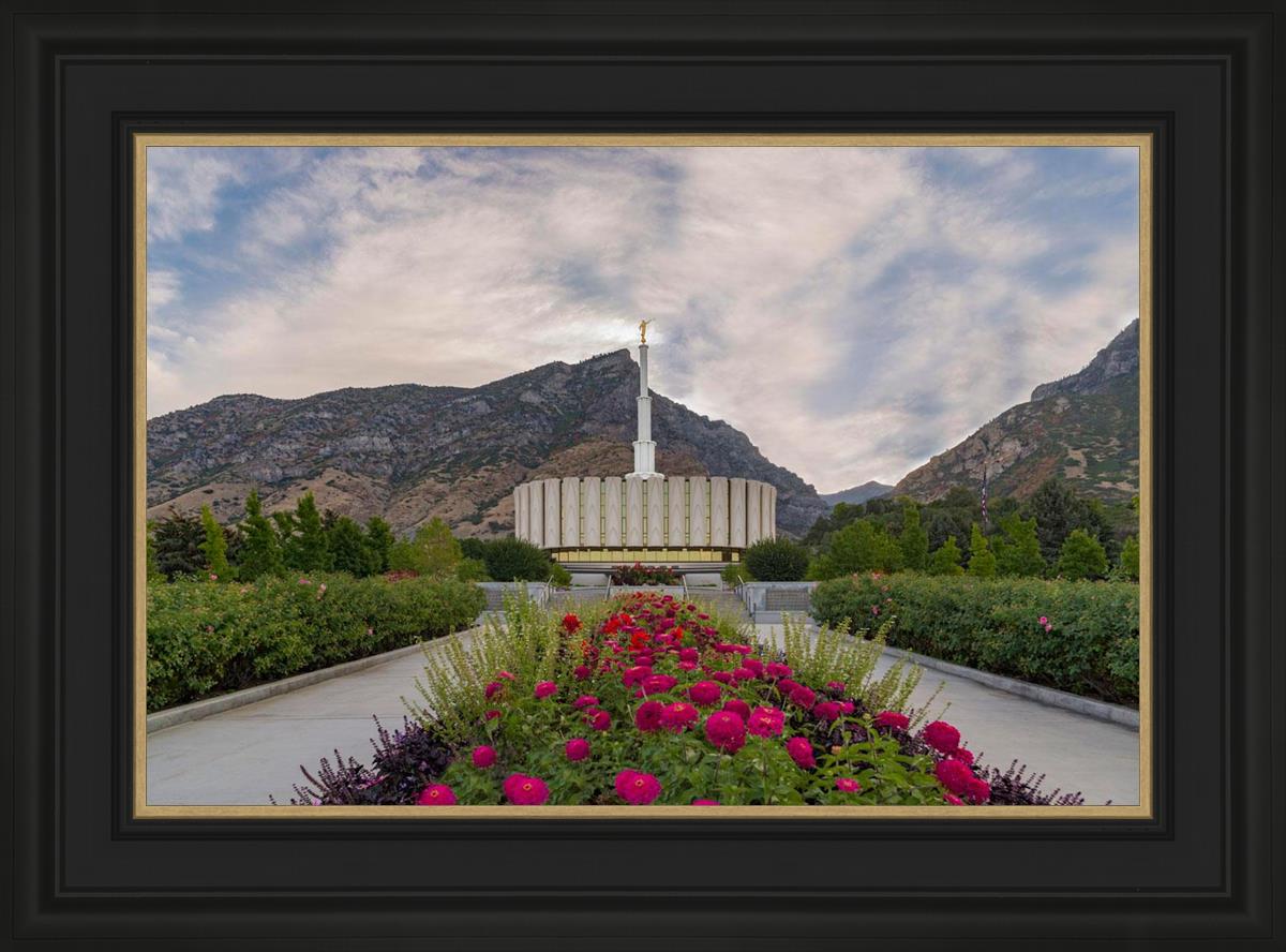 Provo Temple First Light