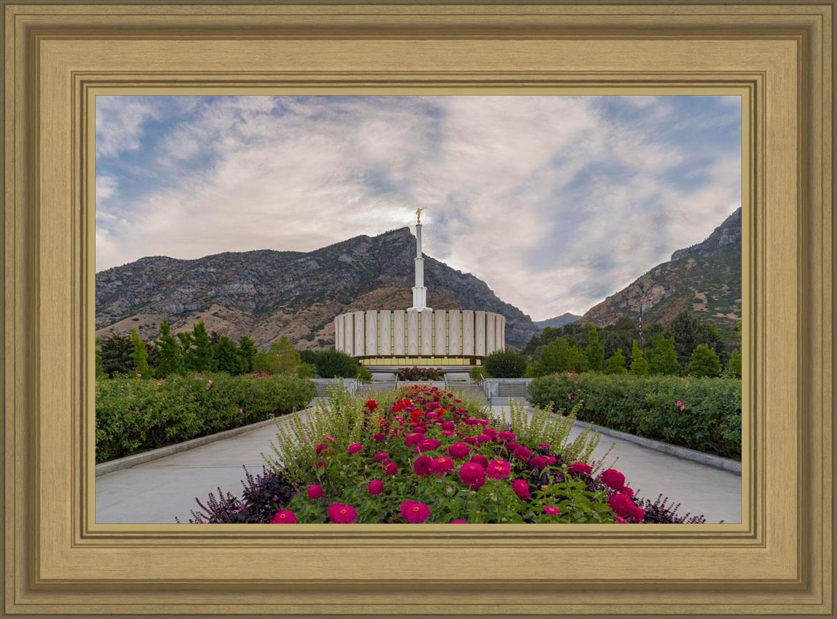 Provo Temple First Light