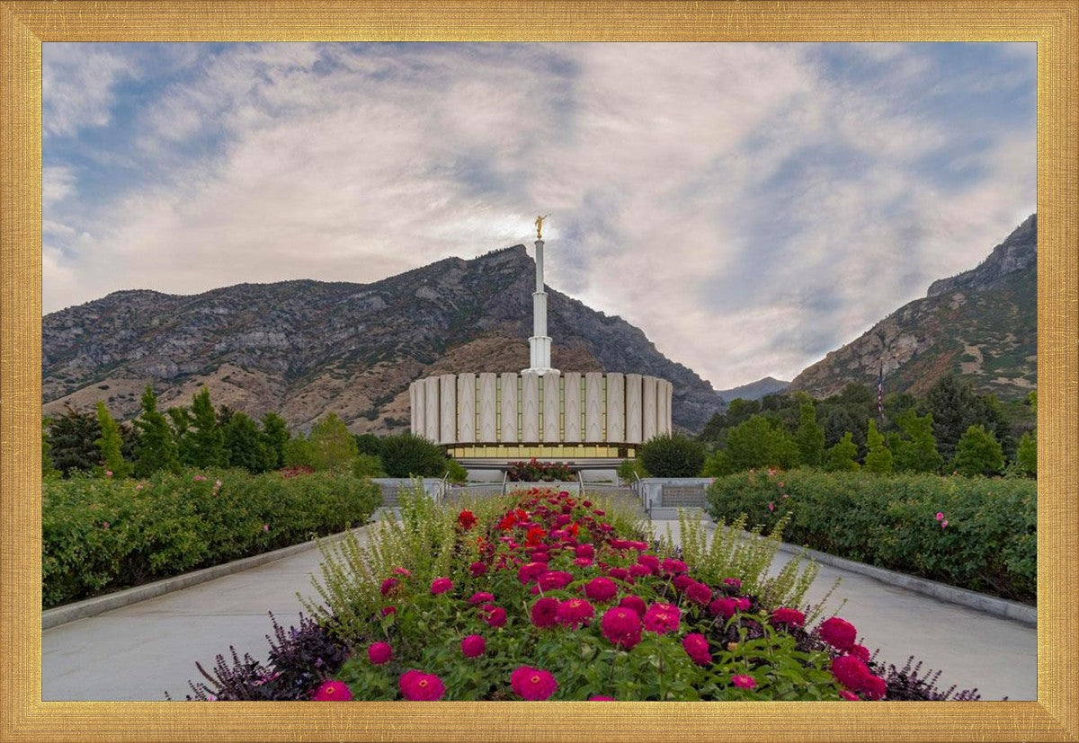 Provo Temple First Light