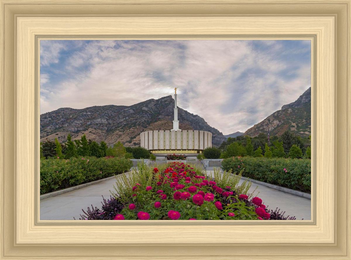 Provo Temple First Light