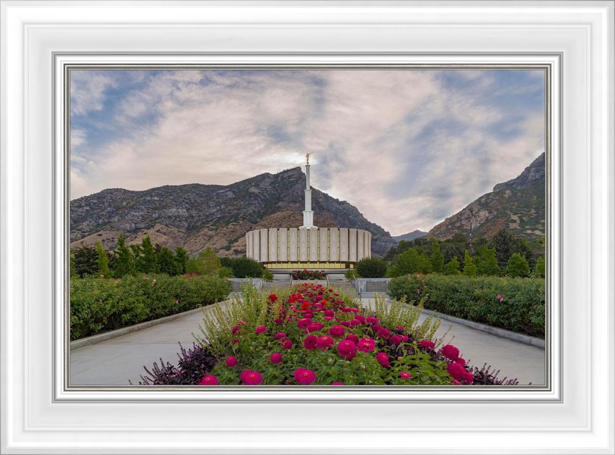 Provo Temple First Light