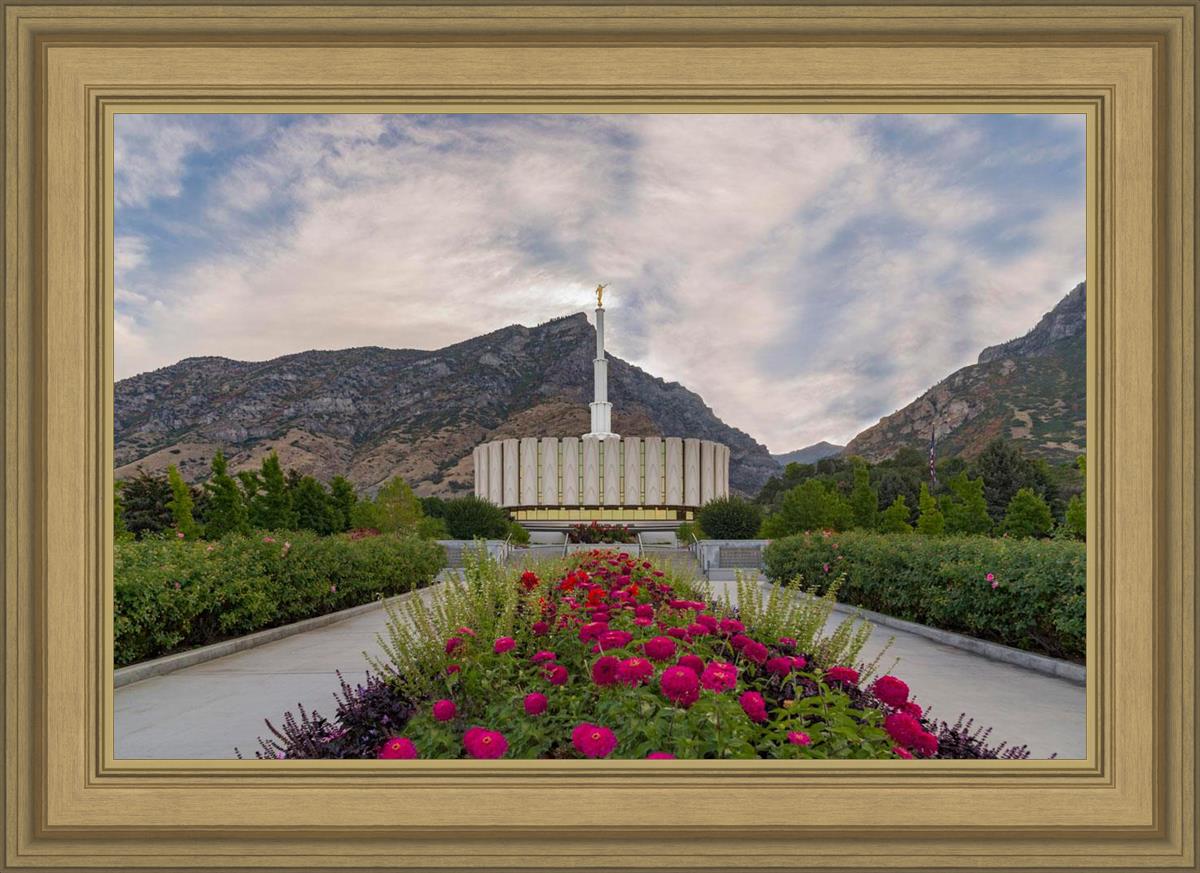 Provo Temple First Light