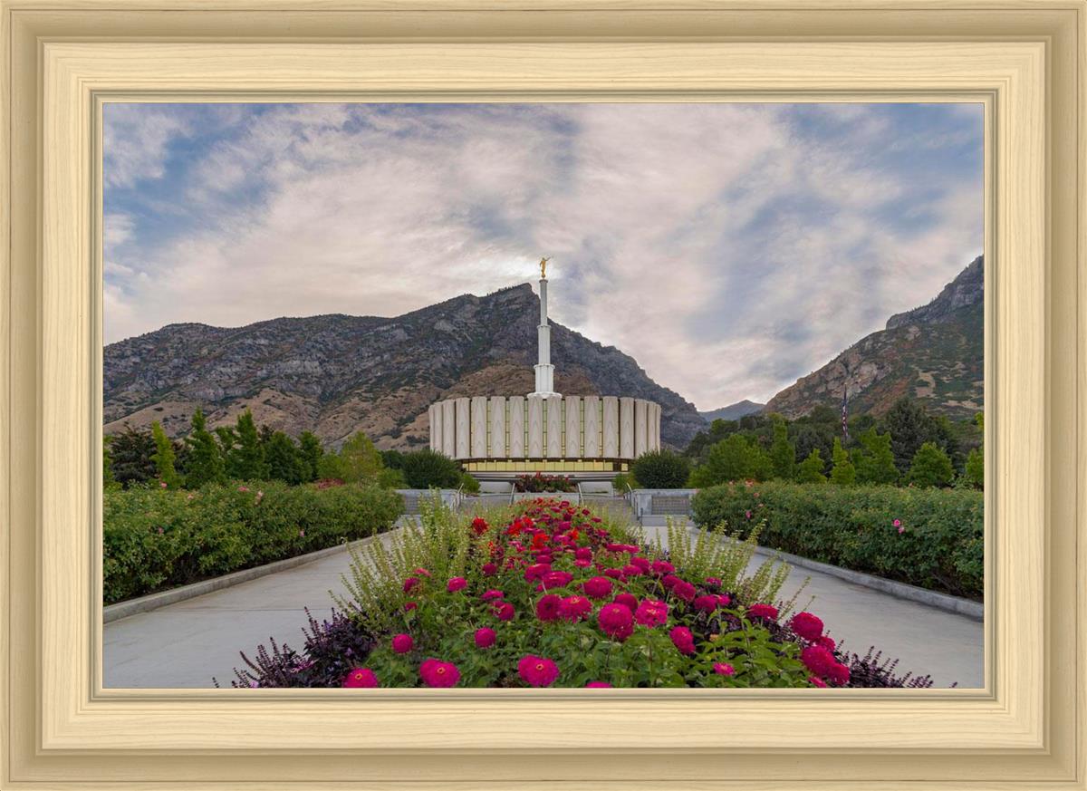 Provo Temple First Light