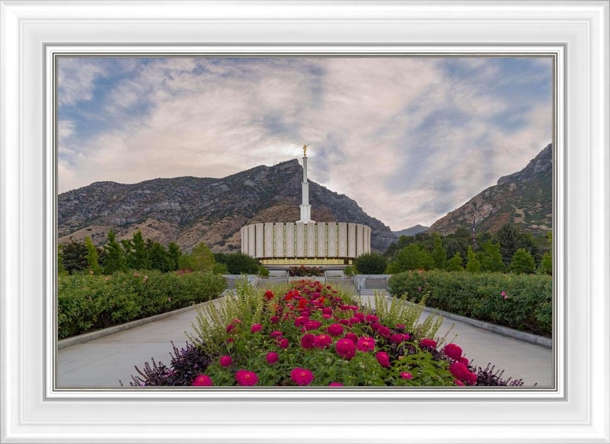 Provo Temple First Light