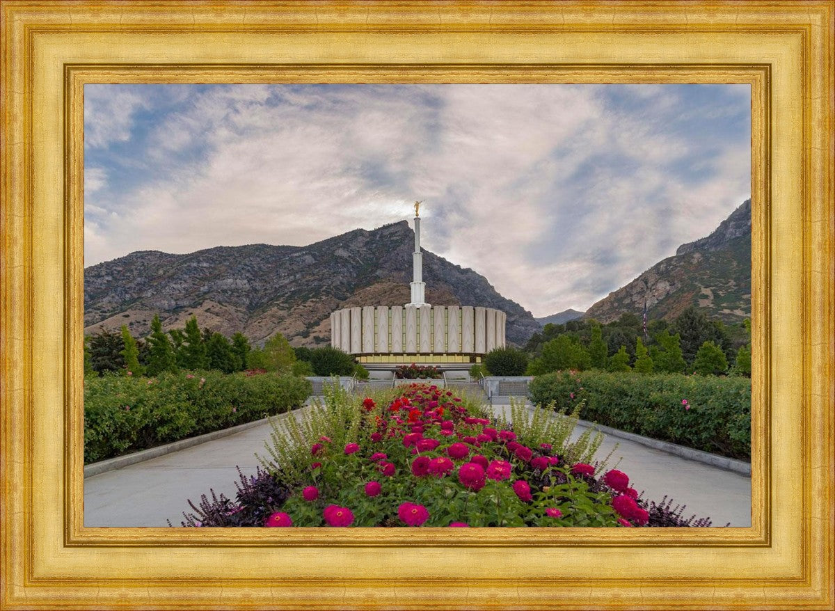 Provo Temple First Light