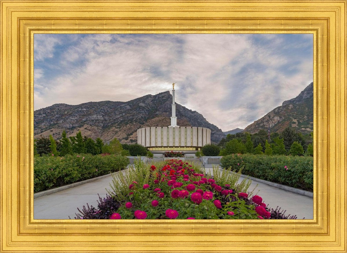Provo Temple First Light
