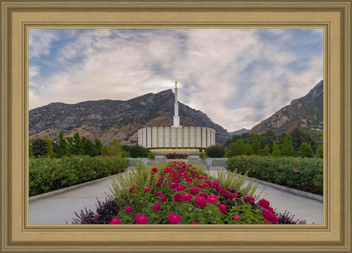 Provo Temple First Light