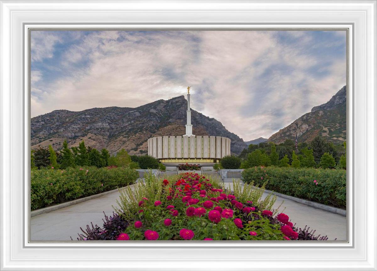 Provo Temple First Light