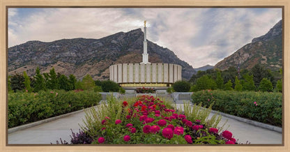 Provo Temple First Light