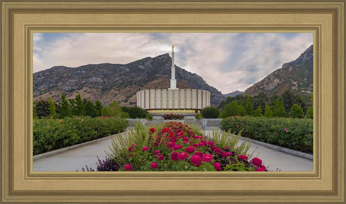 Provo Temple First Light