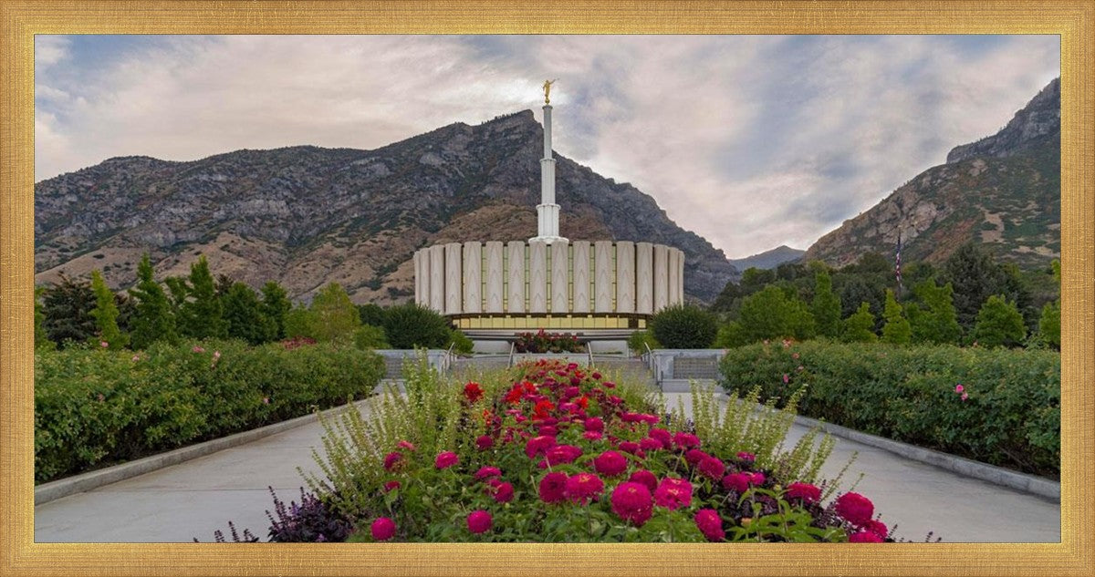Provo Temple First Light