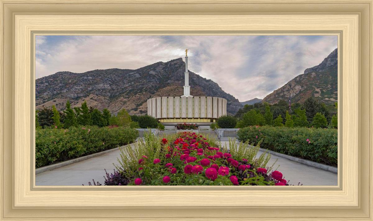 Provo Temple First Light