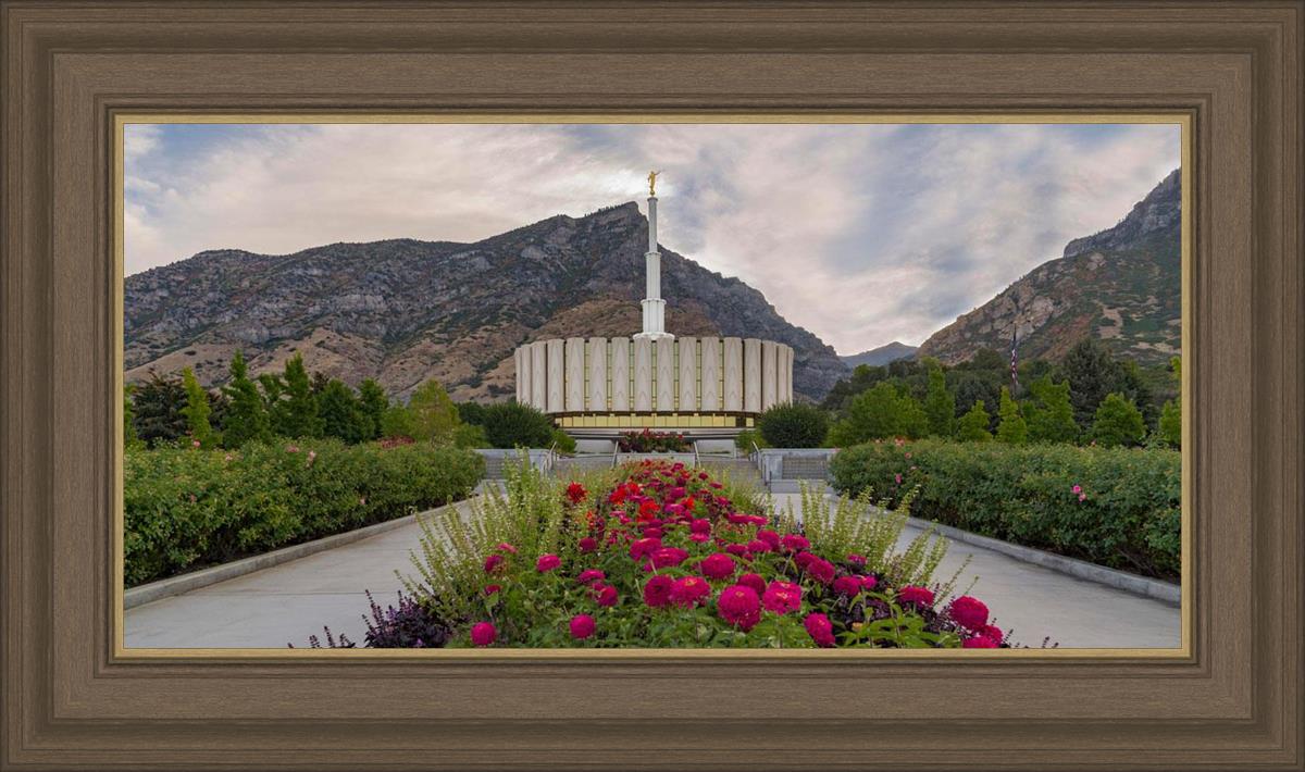 Provo Temple First Light
