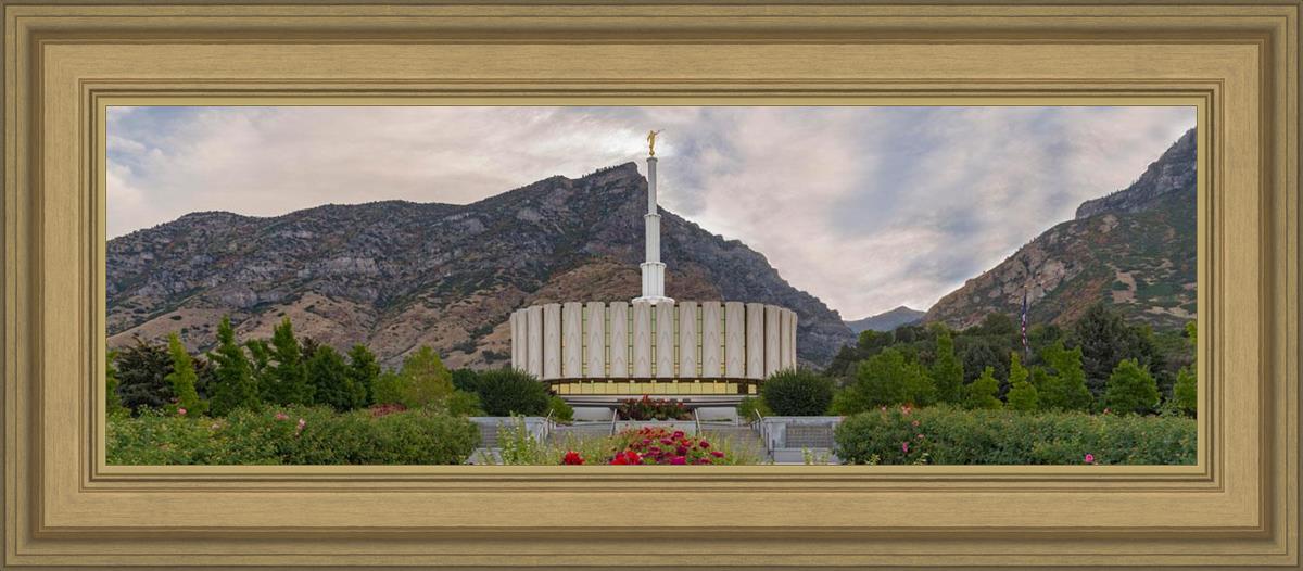 Provo Temple First Light
