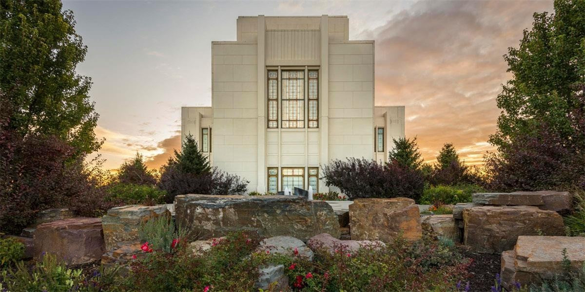 Twin Falls Temple Garden Of Eden Gallery Wrap