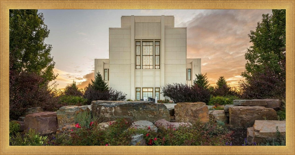 Twin Falls Temple Garden Of Eden