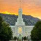 Mount Timpanogos Morning Glory (Full Vertical Version)