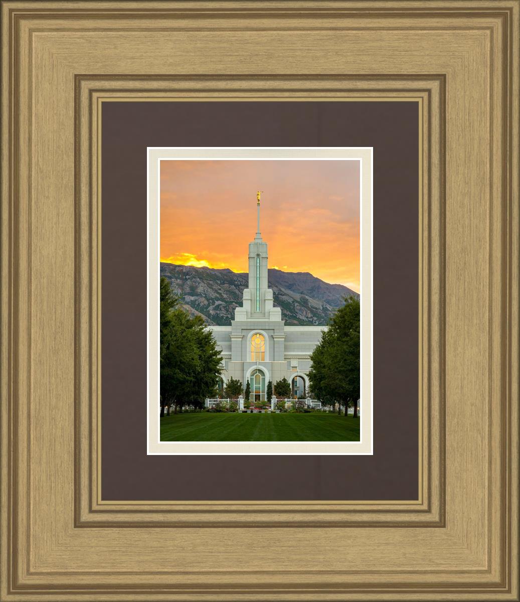 Mount Timpanogos Morning Glory (Full Vertical Version)