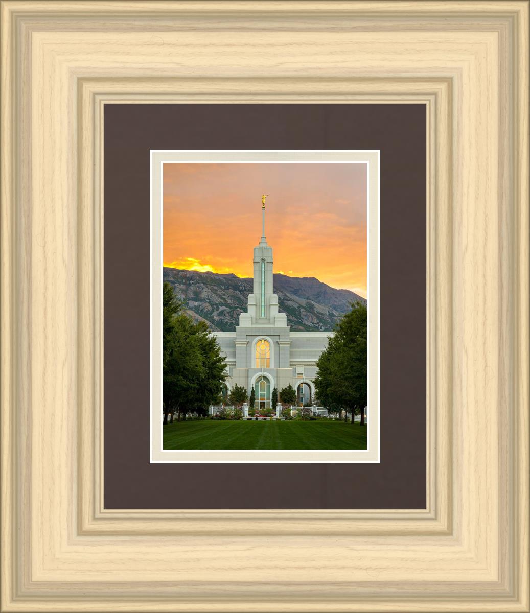 Mount Timpanogos Morning Glory (Full Vertical Version)